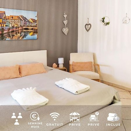 Le Cocon Appart Avec Parking Prive & Terrasse Sainte-Croix-en-Plaine ภายนอก รูปภาพ