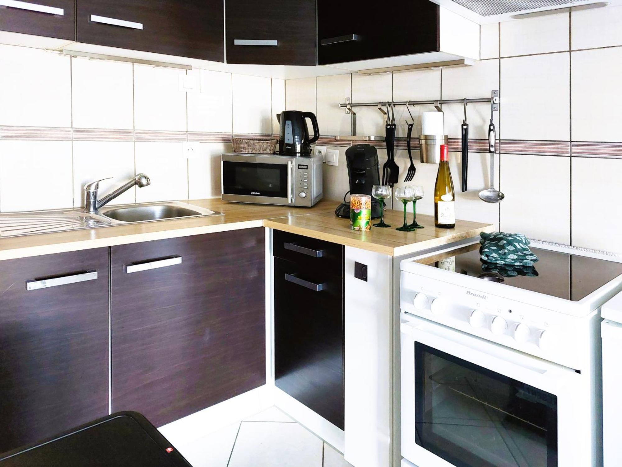 Le Cocon Appart Avec Parking Prive & Terrasse Sainte-Croix-en-Plaine ภายนอก รูปภาพ